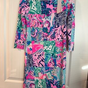 Lilly Pulitzer Colorful Patchwork Dress